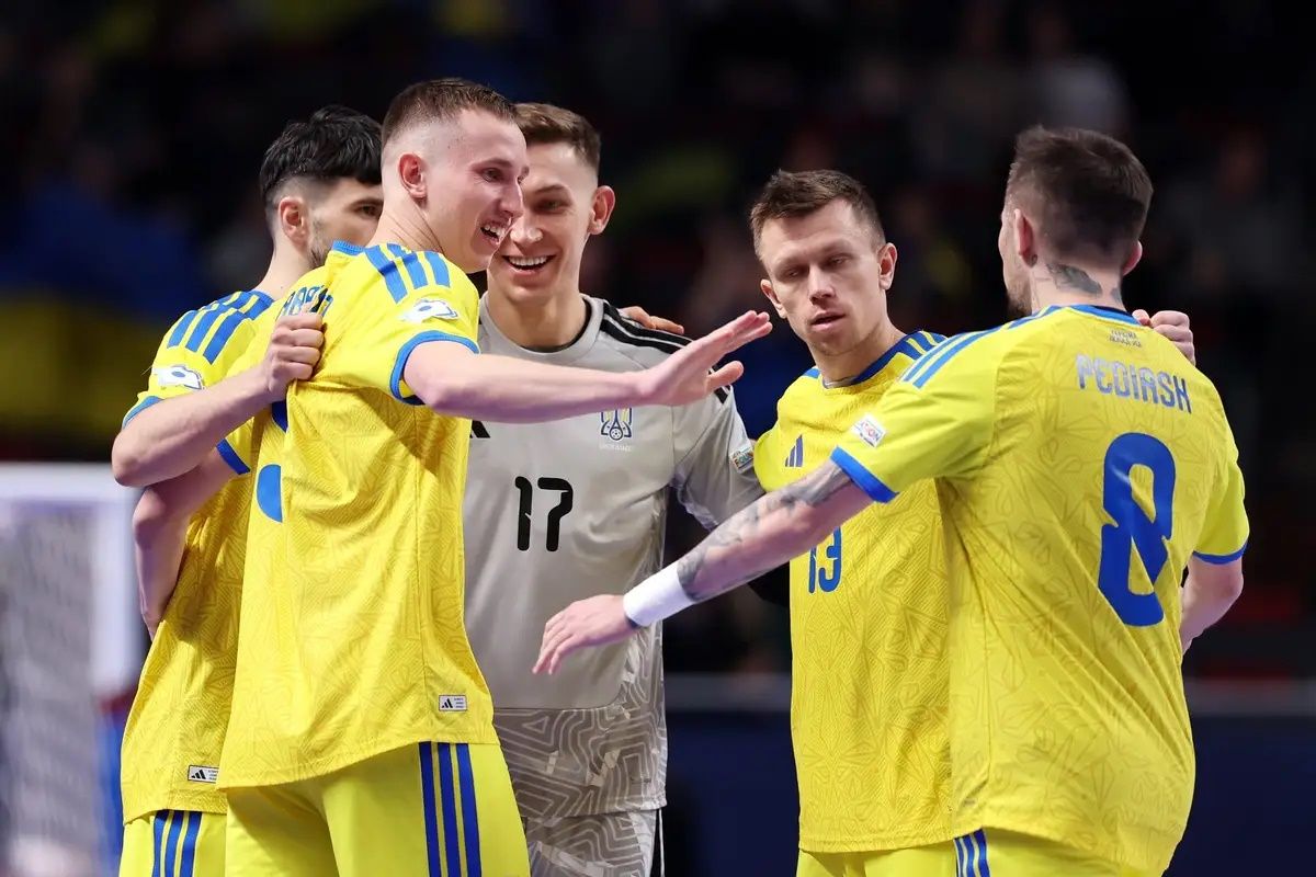 Збірна України з футзалу / Рhoto by Harry Murphy - UEFA/UEFA via Getty Images