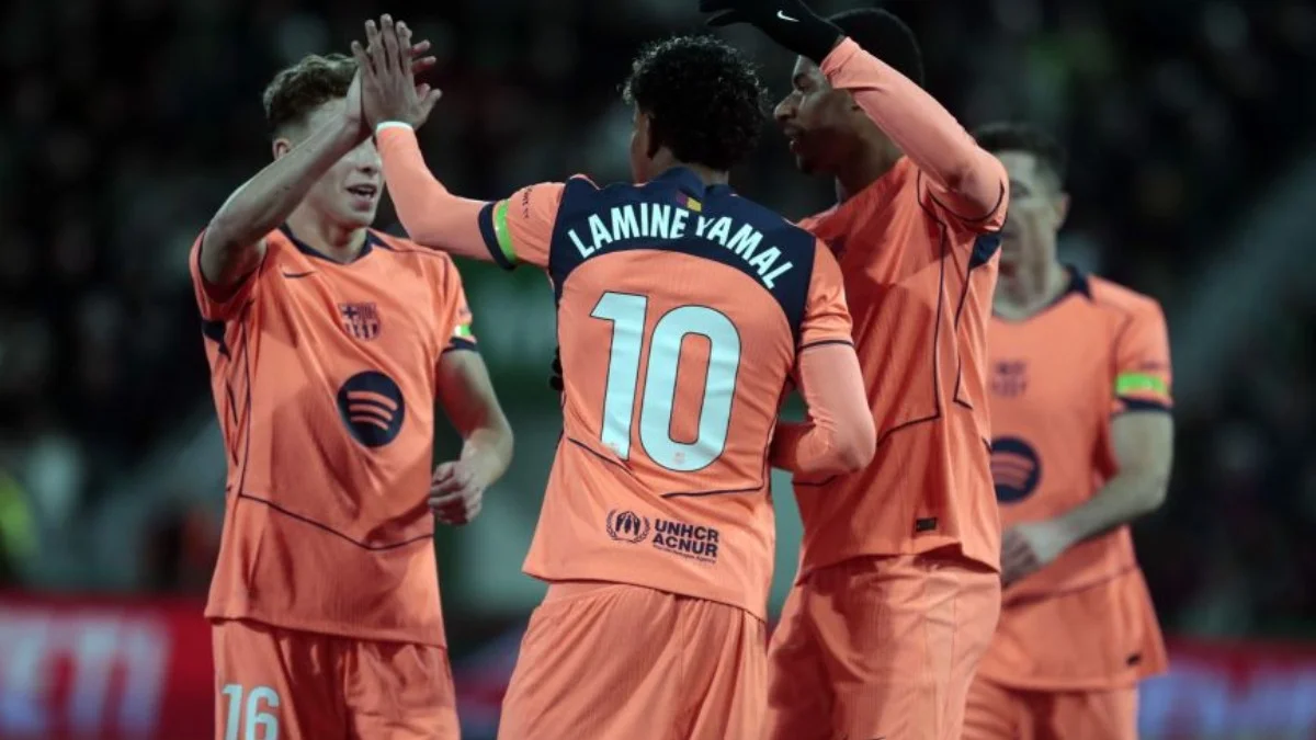 Празднование Барселоны /Фото: Ла Лига