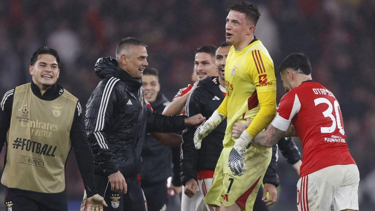 Анатолий Трубин стал героем матча против Реала / Photo by FILIPE AMORIM / AFP via Getty Images