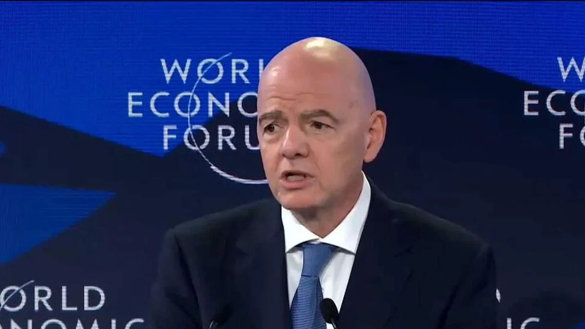 Джанни Инфантино / скриншот