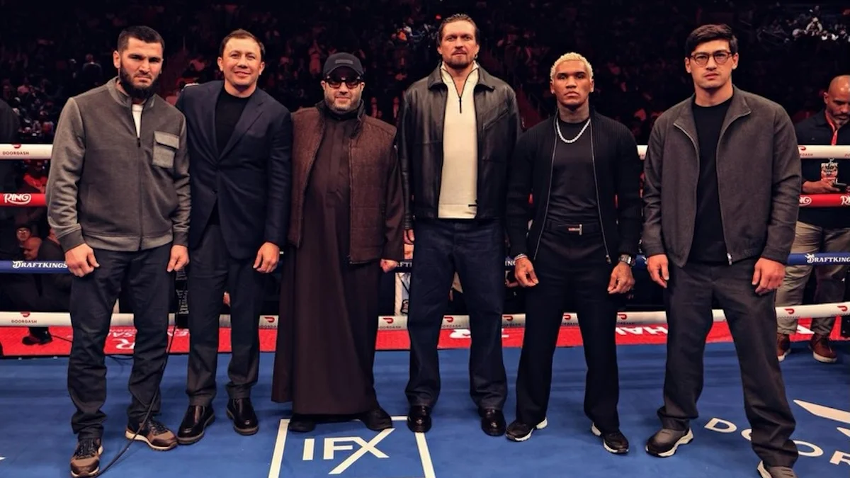 Бетербієв, Головкін, Туркі, Усик, Бенн та Бівол / фото з соцмереж