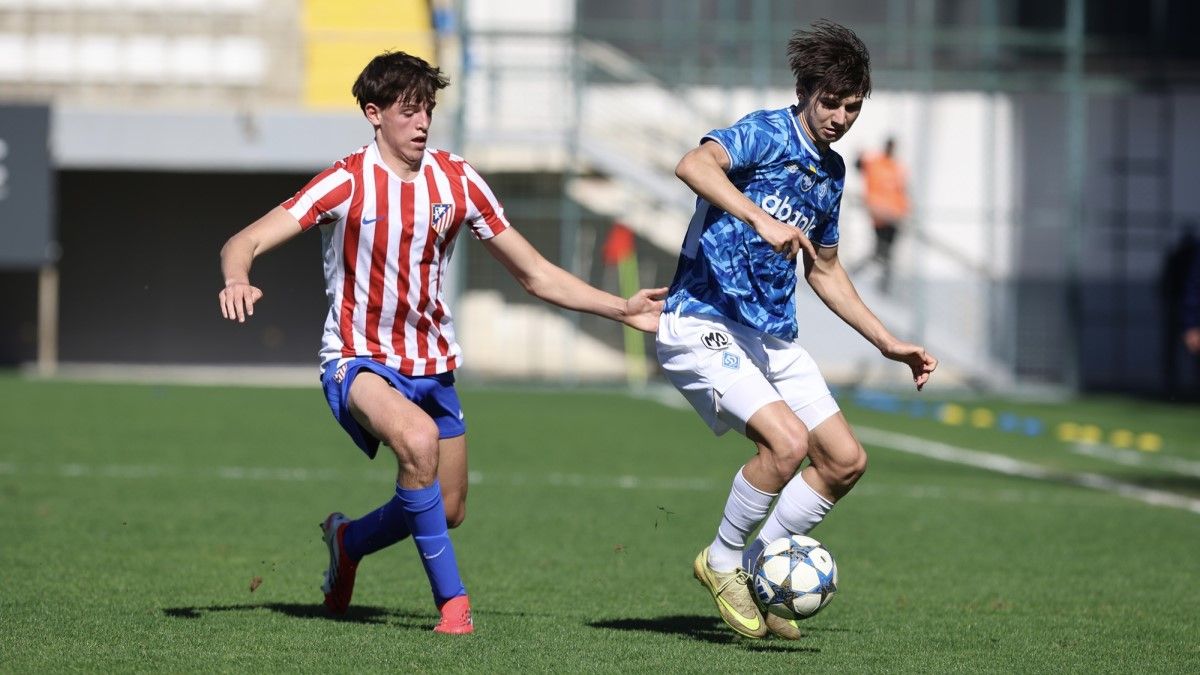 Динамо U-19 – Атлетіко U-19 – 2:6 – відео голів та огляд матчу Юнацької ліги УЄФА / фото: ФК Динамо