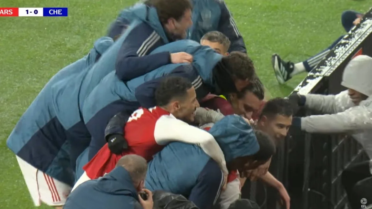 Арсенал – Челси – 1:0 – видео гола и обзор ответного матча полуфинала Кубка лиги / скриншот