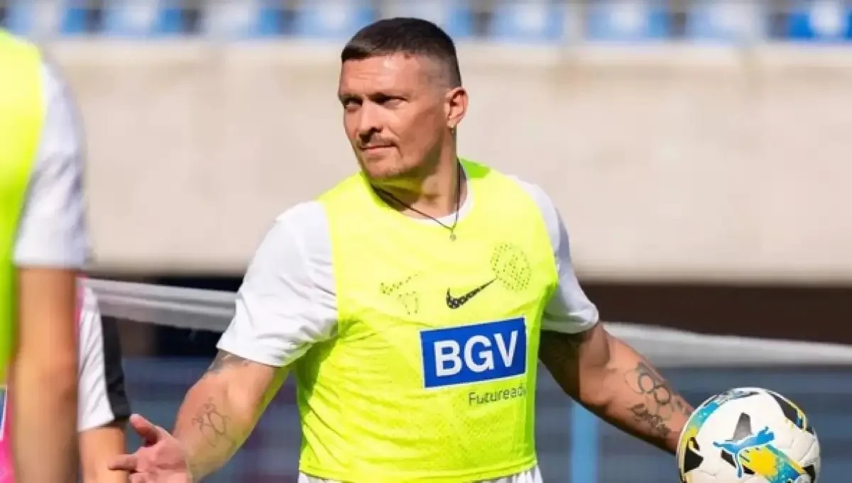 Александр Усик / фото: ФК Полесье