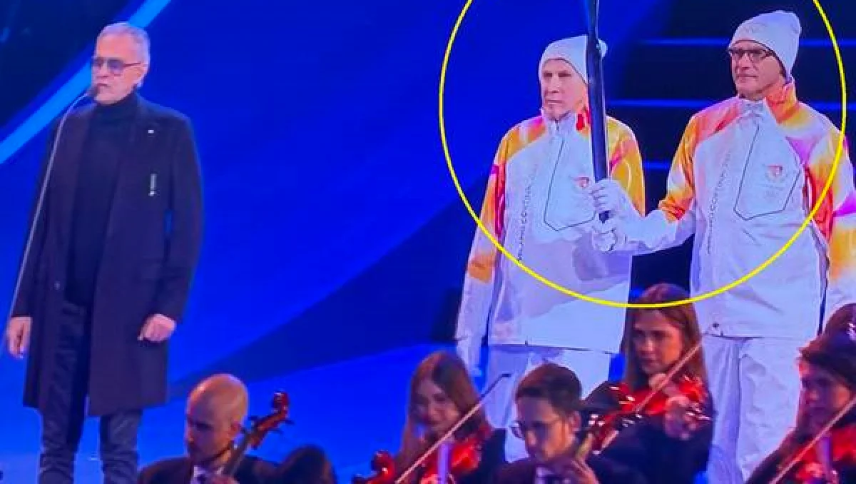 Джузеппе Бергомі та Франко Барезі / Стоп-кадр з відео