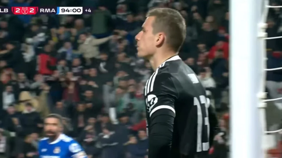 Андрій Лунін / скріншот