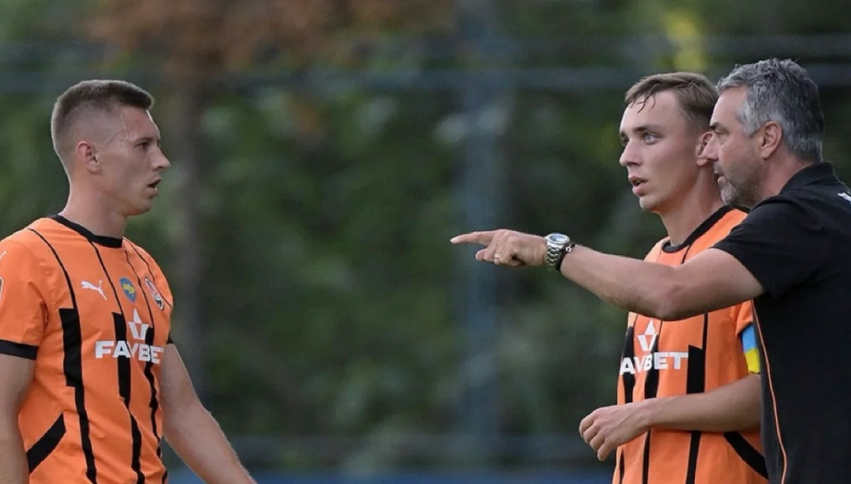 Назарина, Глущенко та Пушіч / фото: ФК Шахтар