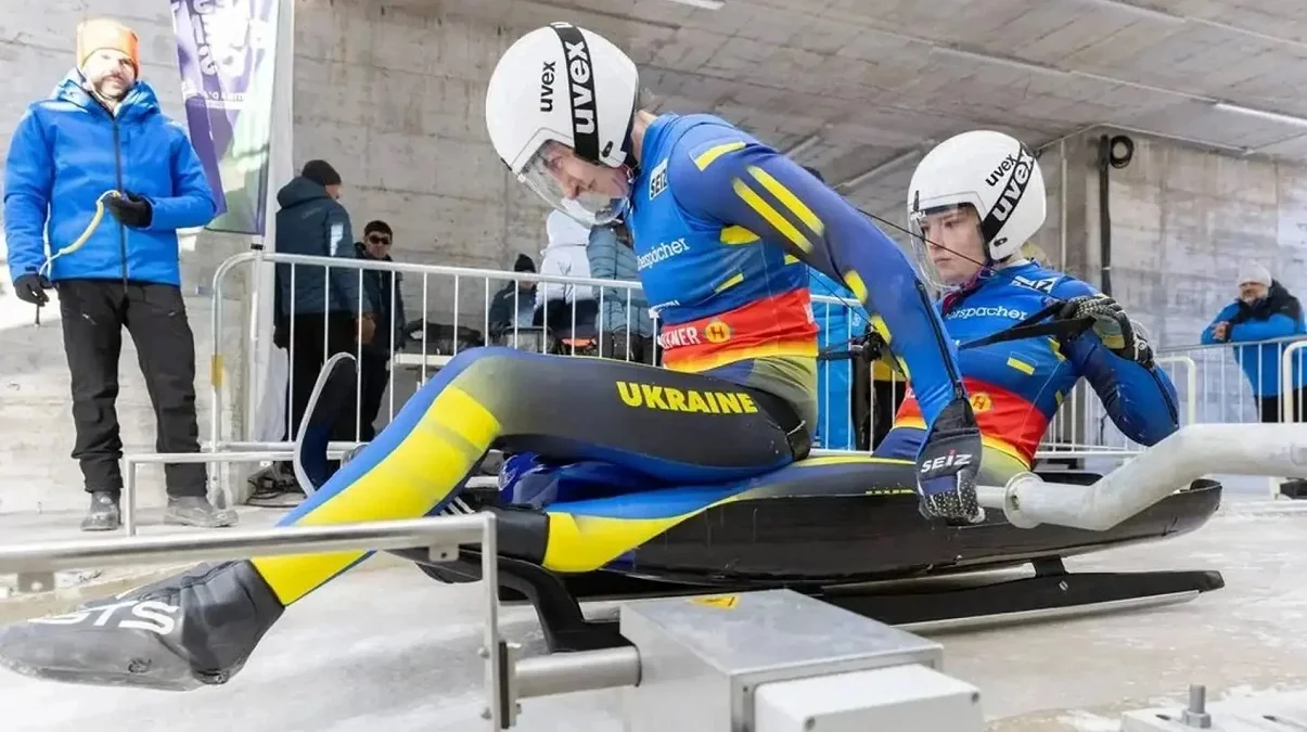 Олена Стецків та Олександра Мох/ фото: International Luge Federation