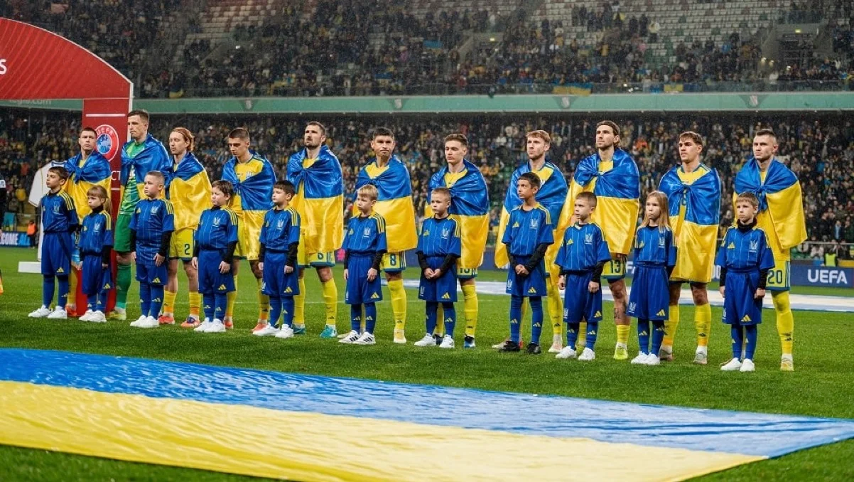 Сборная Украины / фото: Дан Балашов, УАФ