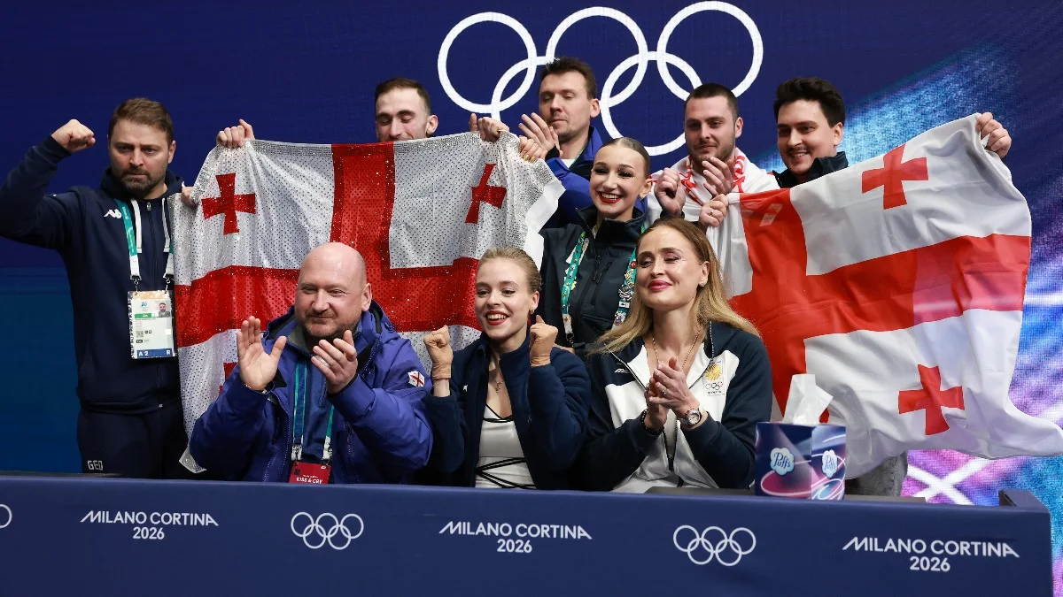 Команда Грузии по фигурному катанию / Photo by Elsa/Getty Images