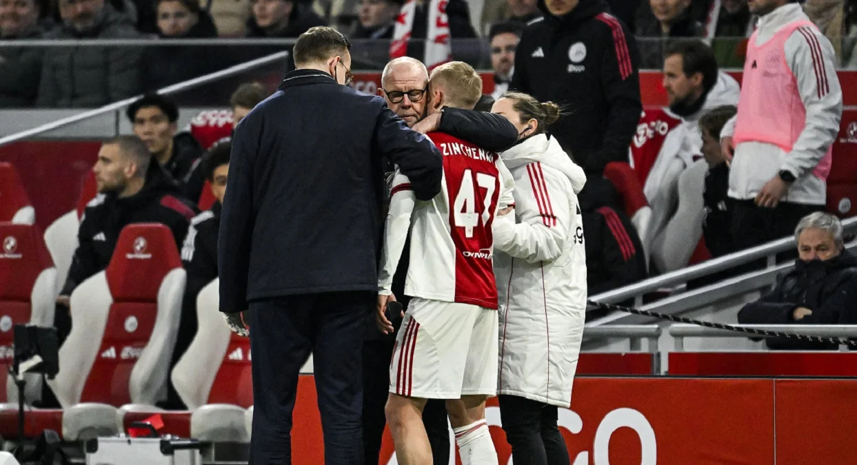 Фред Грім обіймає Олександра Зінченка / фото: Getty images