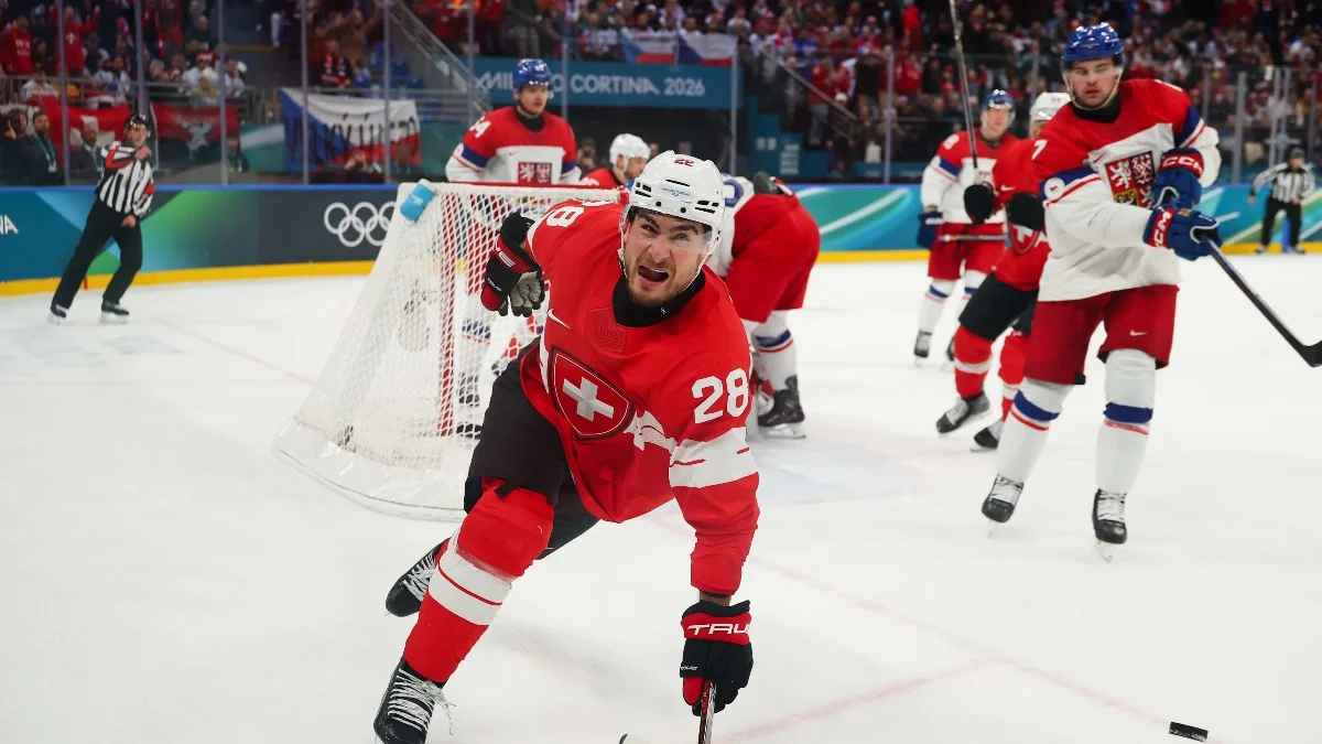Фото к новости: Олимпийские игры 2026 года: Канада отгрузила Франции 10 шайб, Чехия уступила Швейцарии в овертайме
