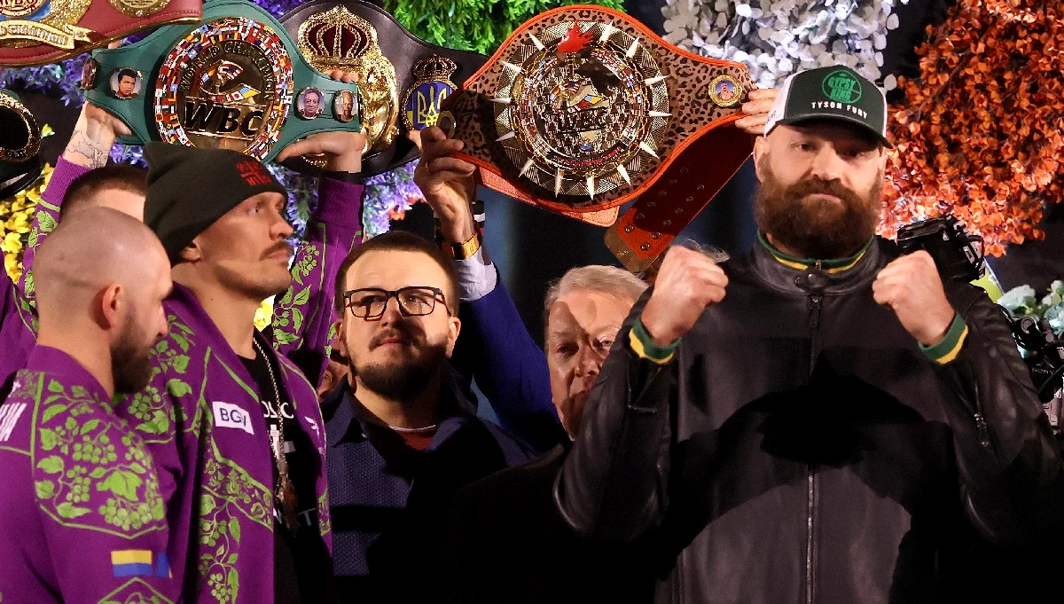 Фото к новости: "Усик доказал, что у него есть ответы на все вопросы Фьюри": звездный тренер дал совет Тайсону о трилогии с украинцем