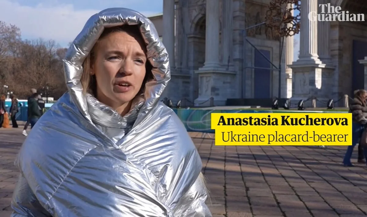 Волонтерка Анастасія Кучерова / скріншот