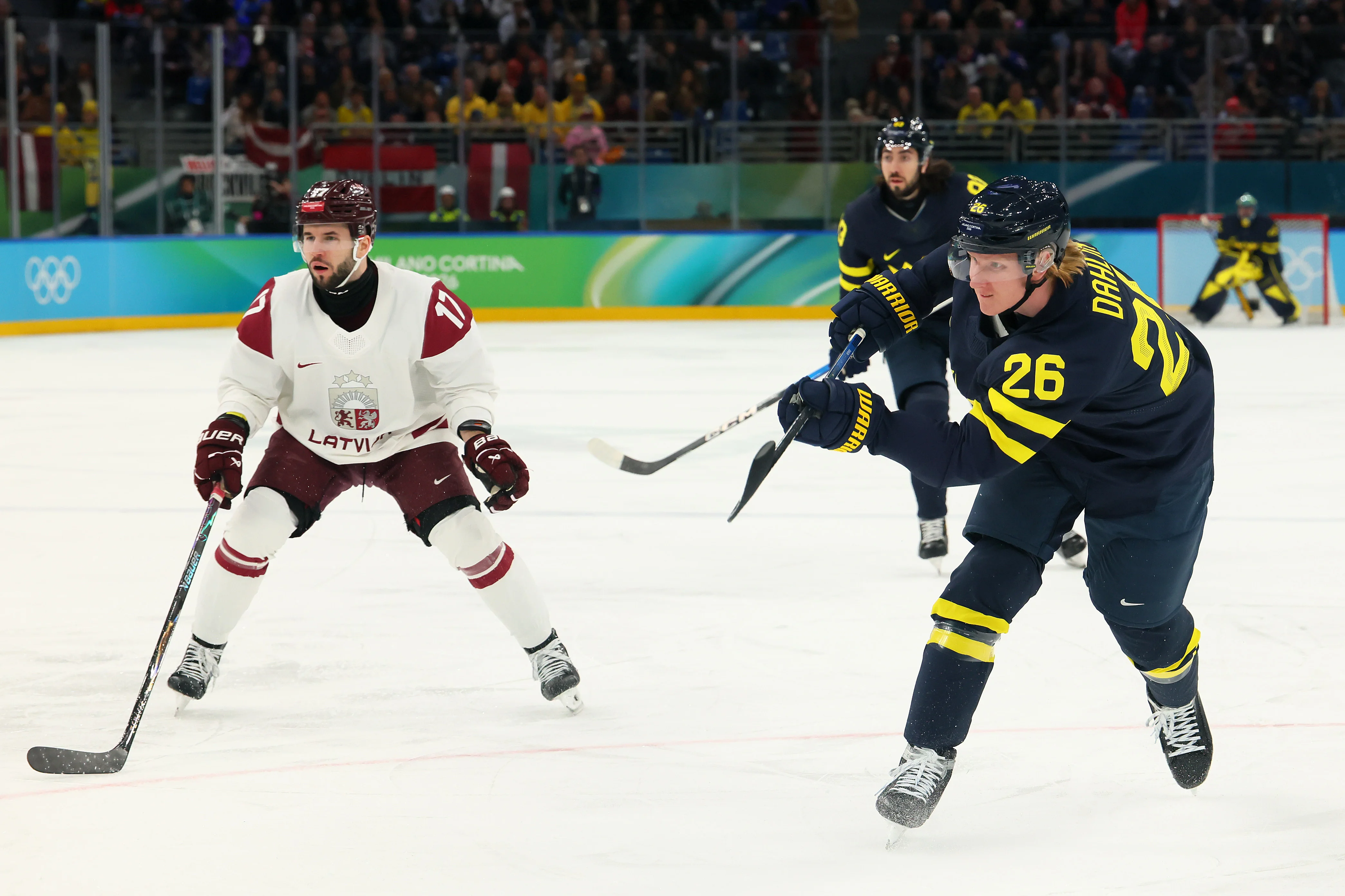 Швеция – Латвия/ фото: Getty images