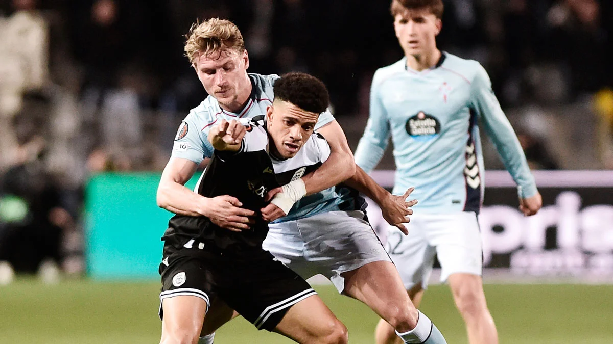 Тайсон у матчі проти Сельти / Sakis Mitrolidis / AFP via Getty Images