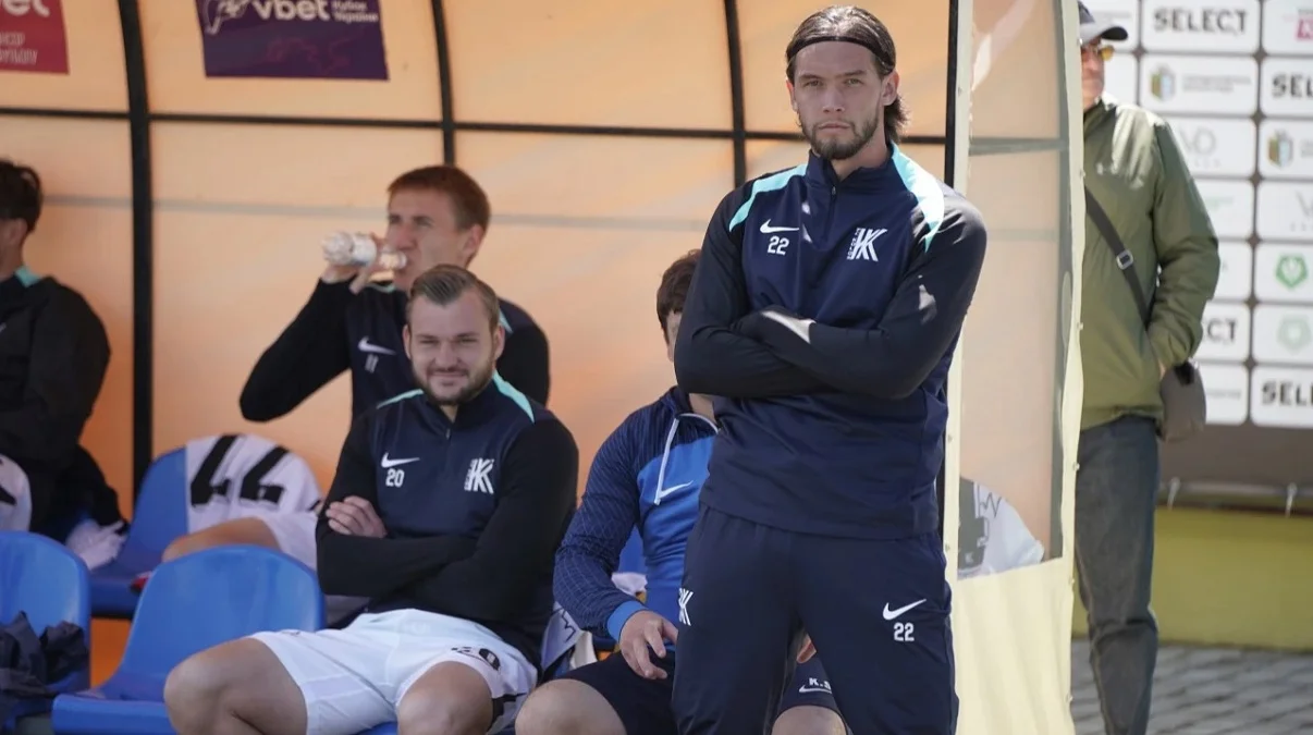 Даниил Колесник (справа) / ФК Колос