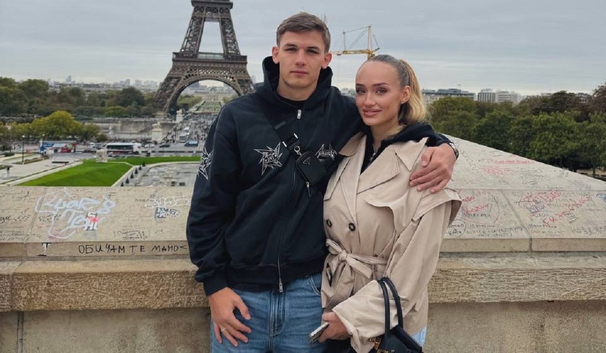 Данило Сікан із коханою / Instagram