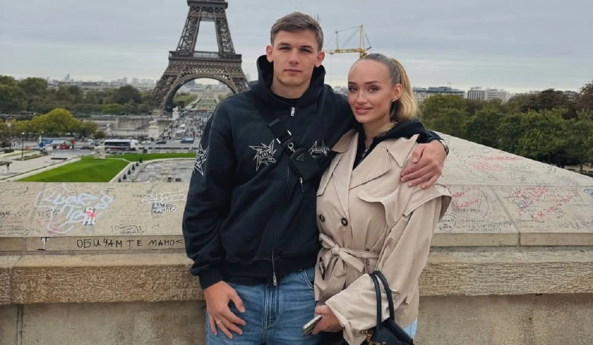 Данило Сікан із коханою / Instagram