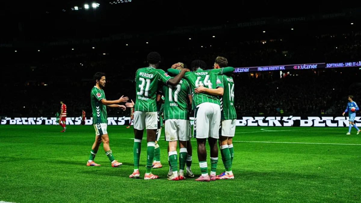 Гравці Вердера / IMAGO/Eibner-Pressefoto/Marcel von Fehrn