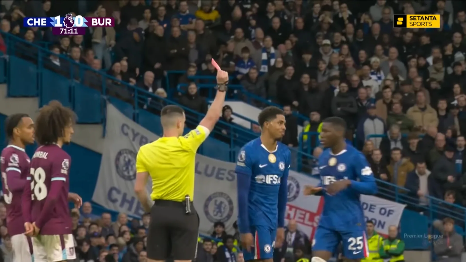 Челси – Бернли / Скриншот