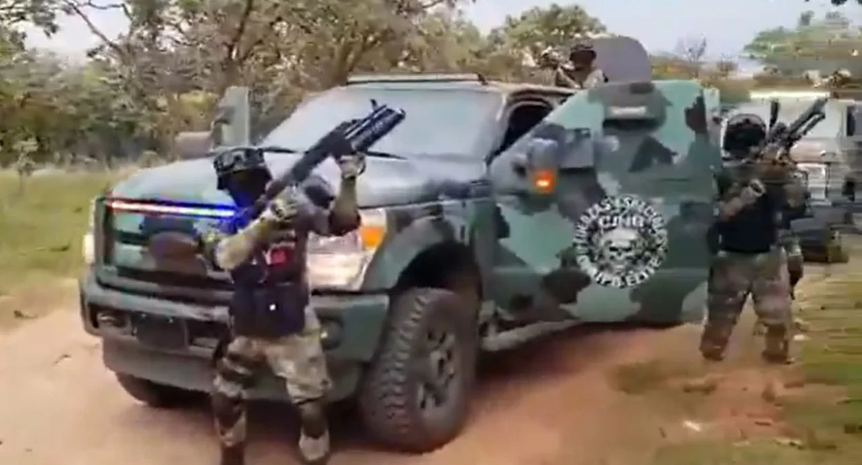 Спецподразделение картеля "Новое поколение Халиско" / Скриншот