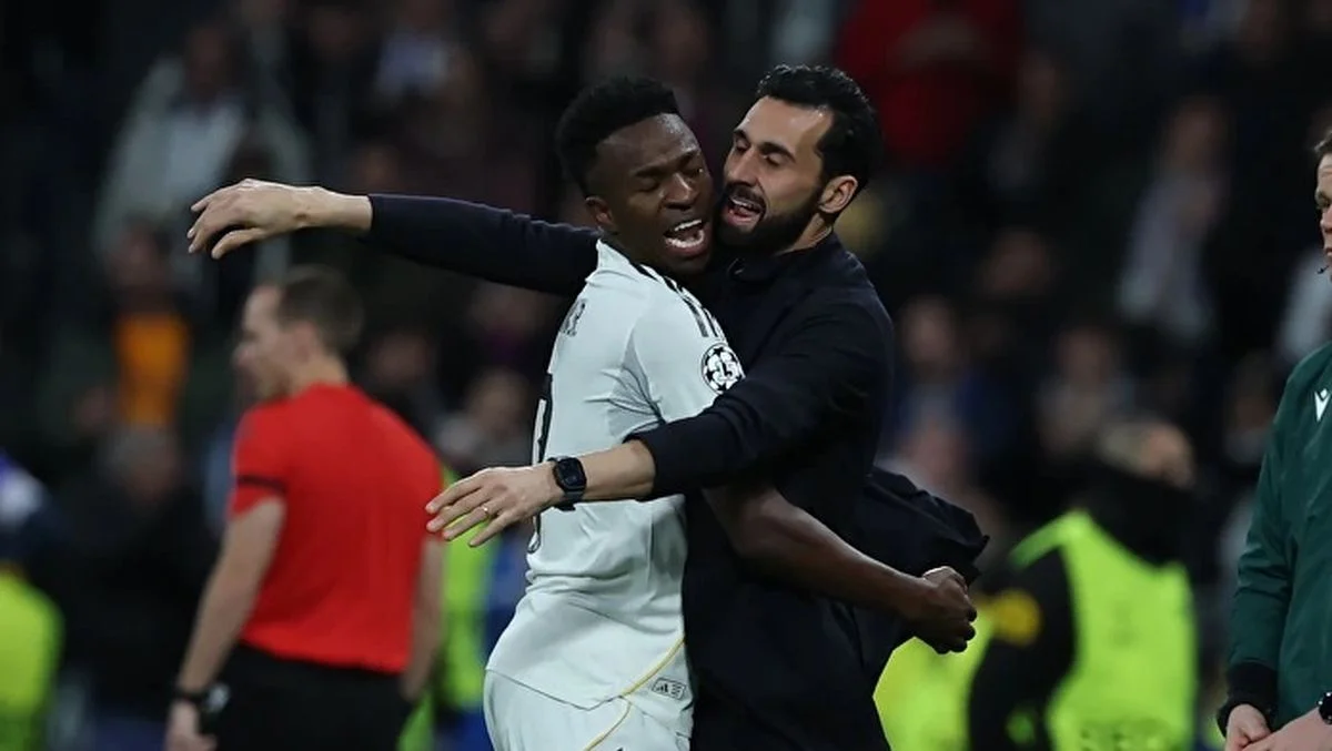 Вінісіус Жуніор та Альваро Арбелоа / EFE