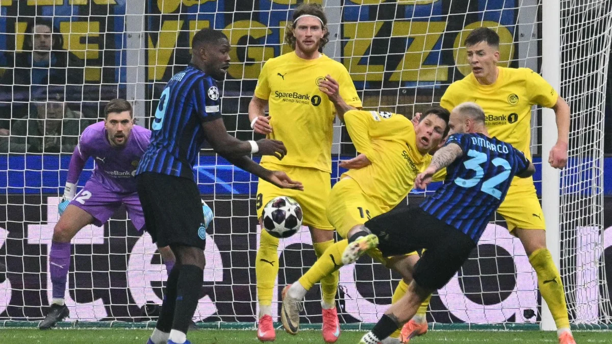 Интер – Буде-Глимт – результат и обзор матча 24 02 2026 / Photo by Andreas SOLARO / AFP via Getty Images