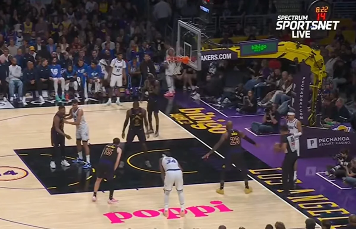 Лейкерс зазнали поразки від Орландо / скріншот