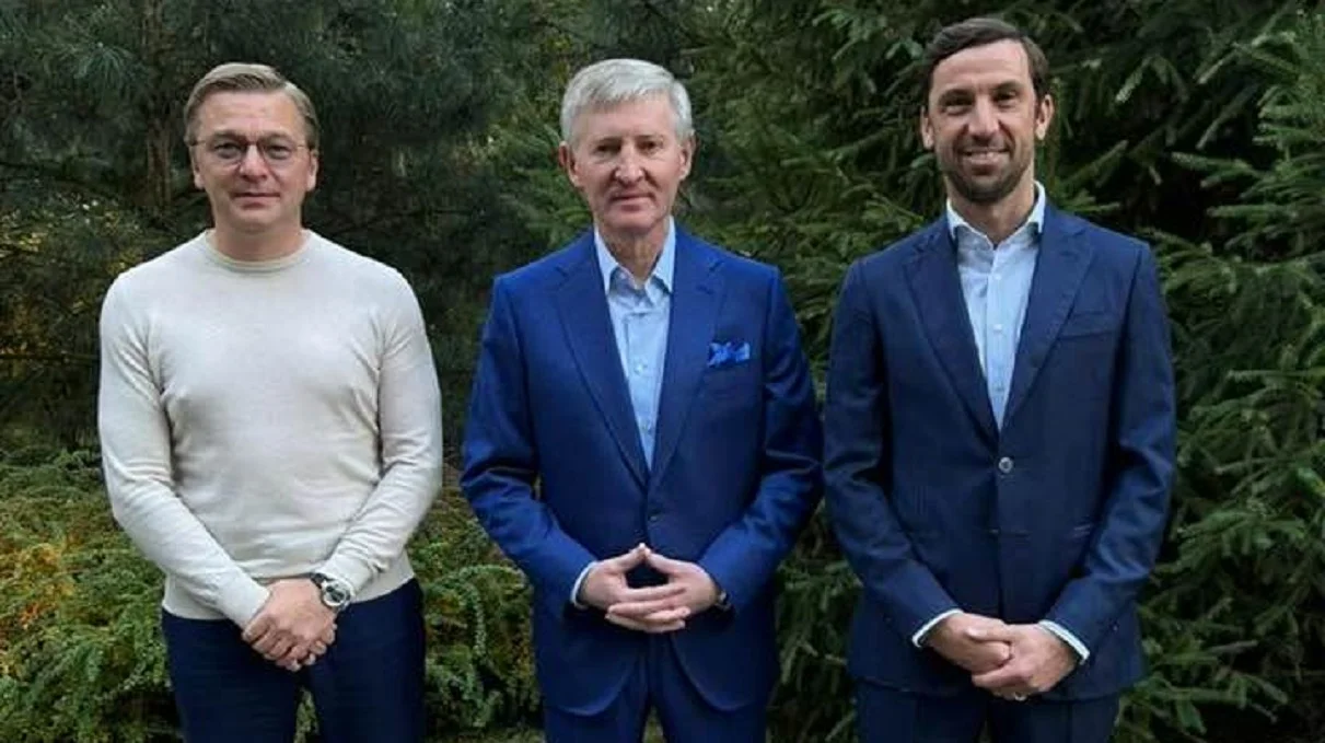 Палкін, Ахметов і Срна / Фото з Facebook Палкіна