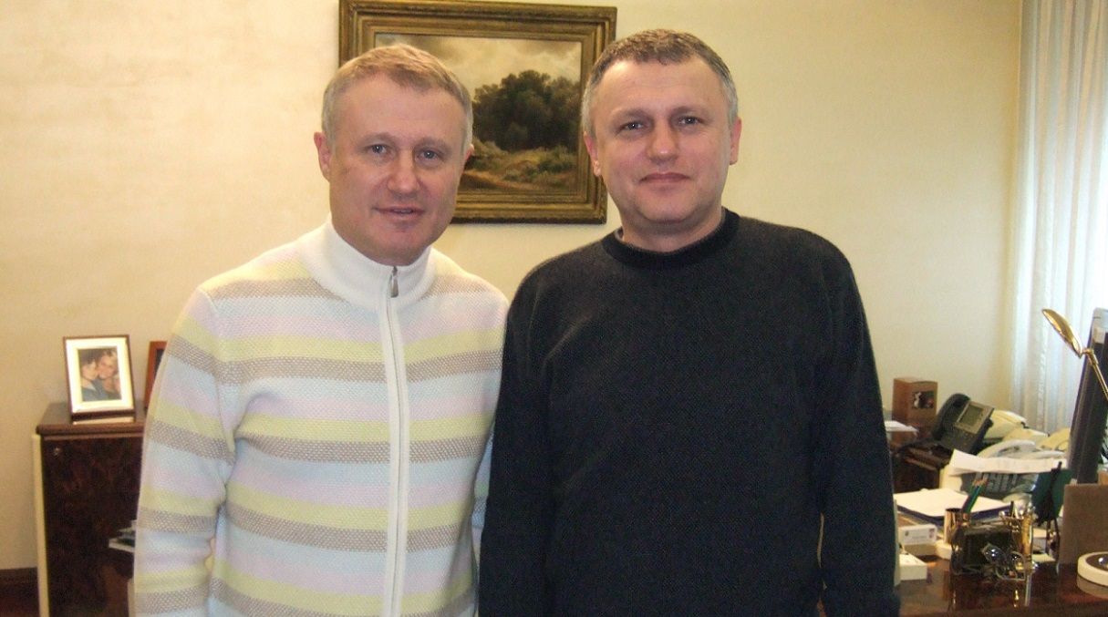 Григорій та Ігор Суркіси / Фото із сайту Динамо