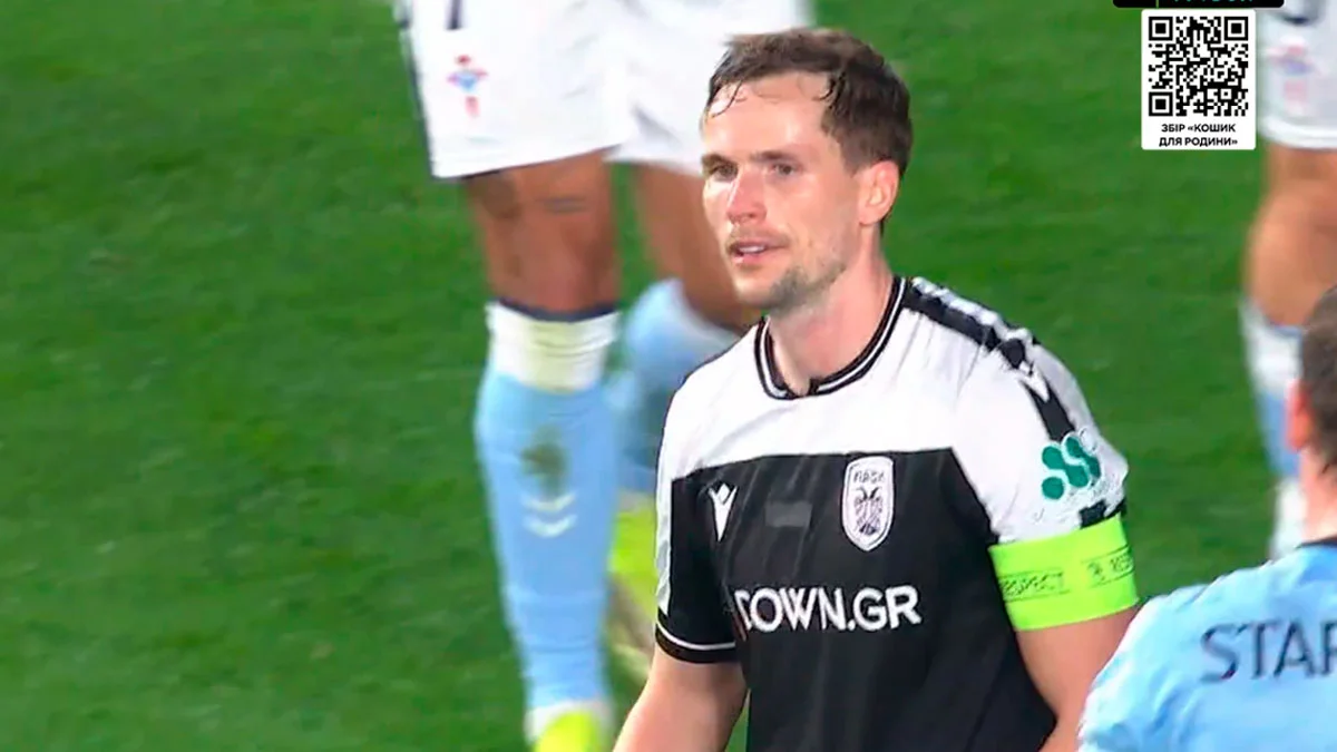 Томаш Кендзьора після пропущеного від Сельти гола / скріншот