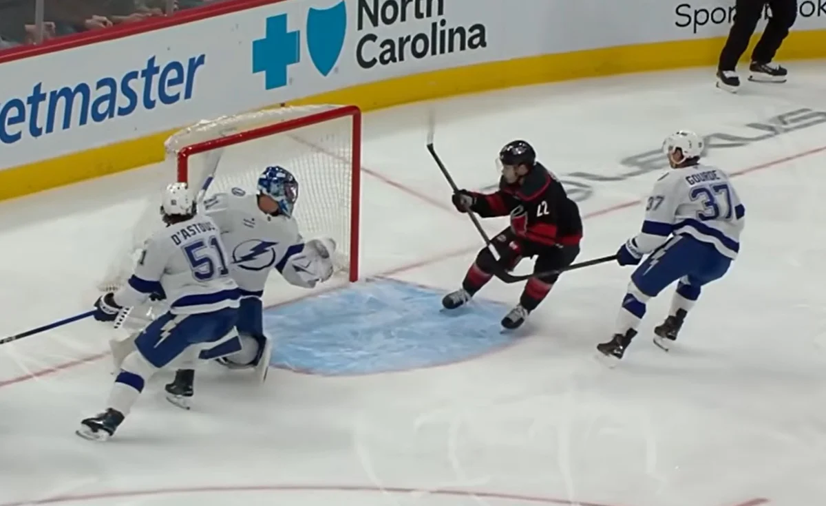 Каролина била Тампу-Бэй / скриншот