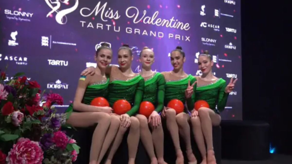 Сборная Украины по художественной гимнастике / Фото: t.me/teamukraineRG