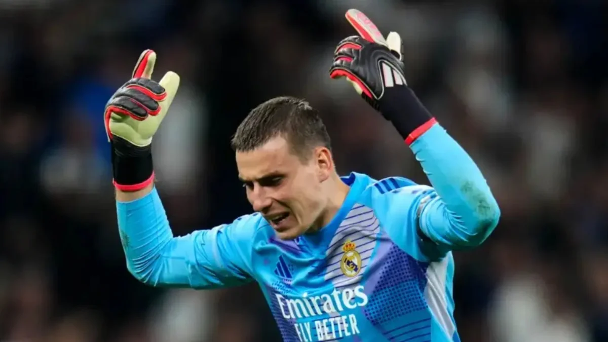 Андрій Лунін / фото: Diego Souto/Getty Images