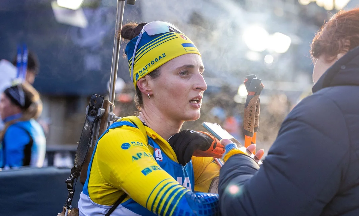 Лилия Стеблина / фото: biathlon.com.ua/Dmytro Yevenko