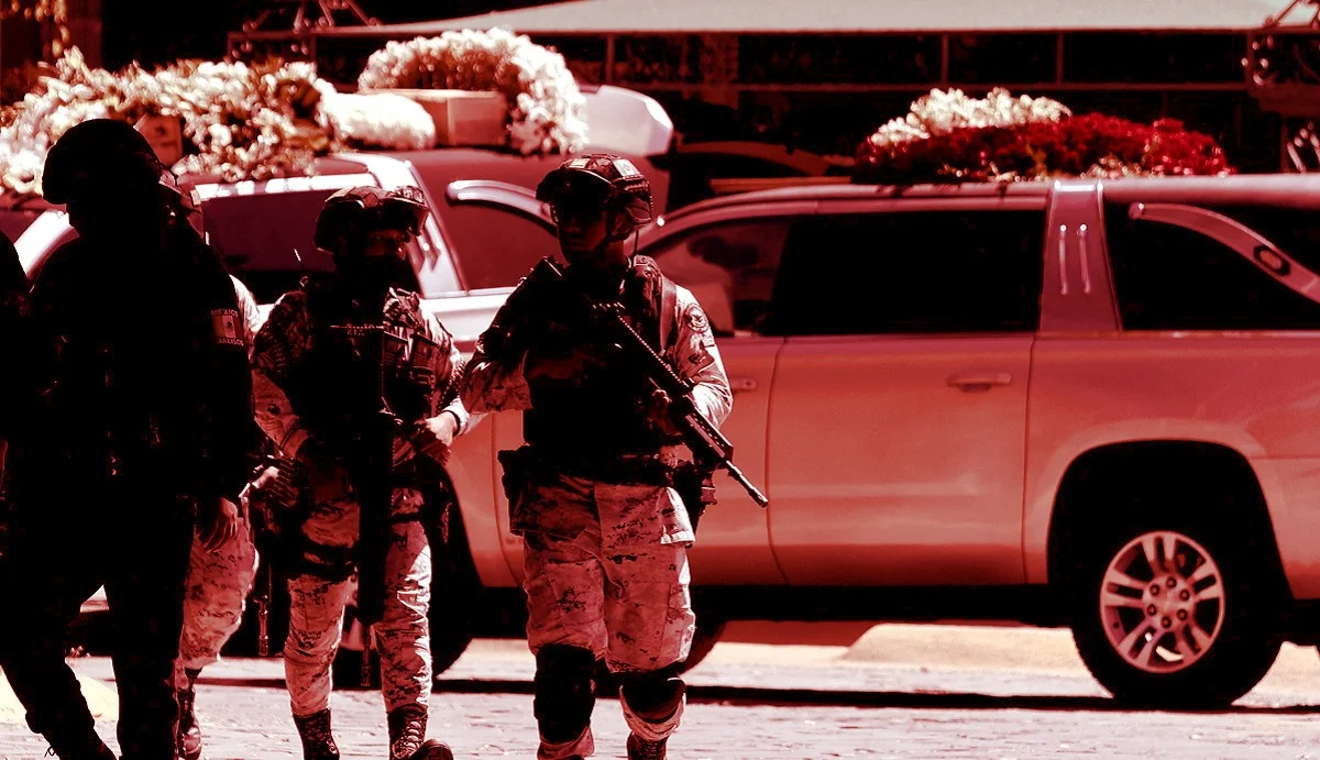 Похорон "Ель Менчо" під дулами автоматів / Getty Images