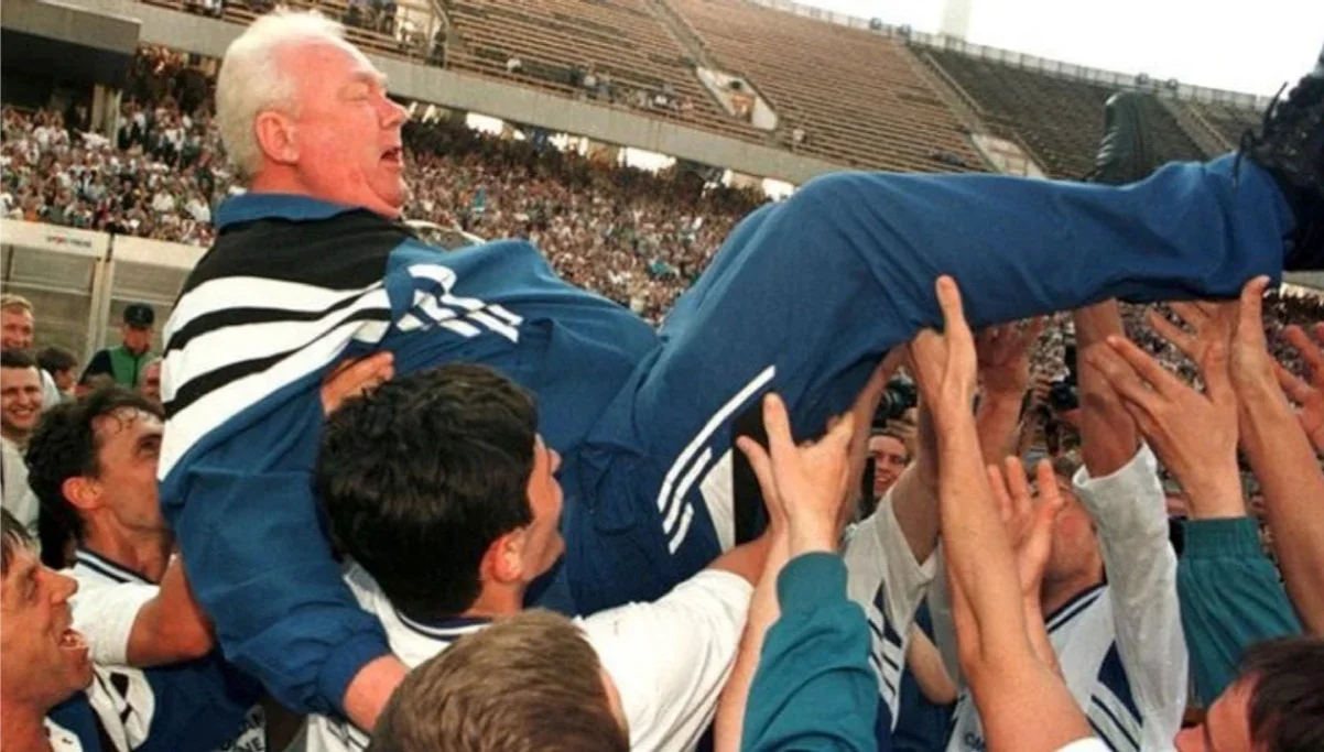 Валерій Лобановський з гравцями Динамо / фото: ФК Динамо