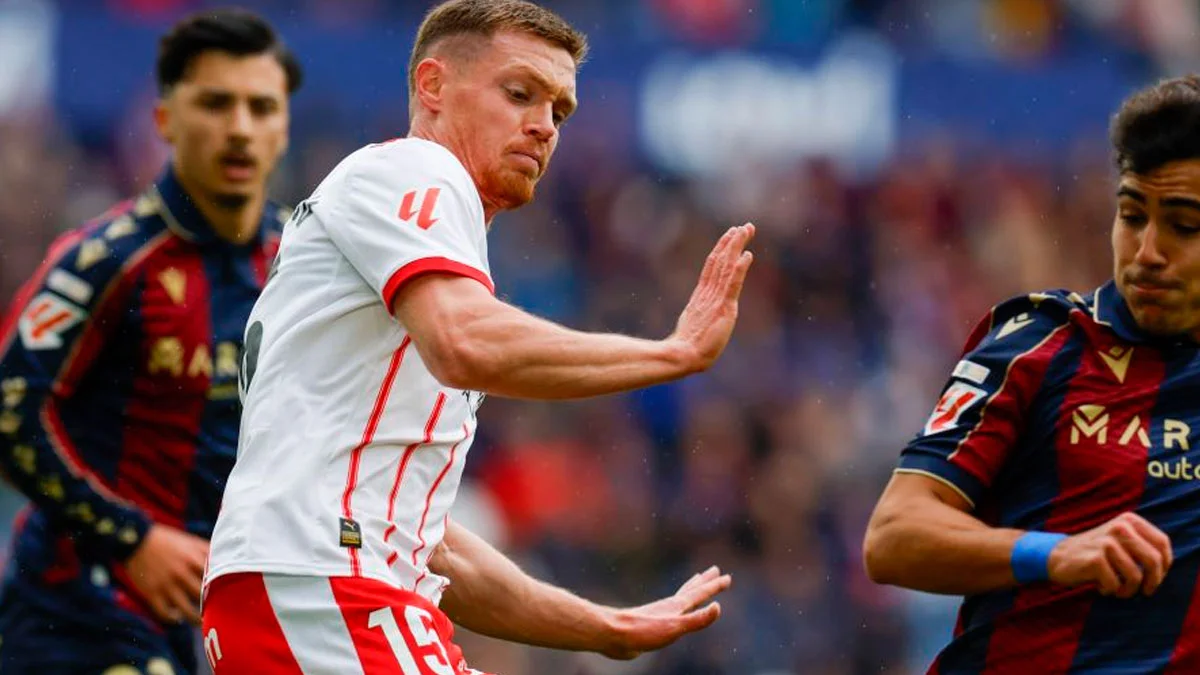 Віктор Циганков у матчі проти Леванте / LaLiga