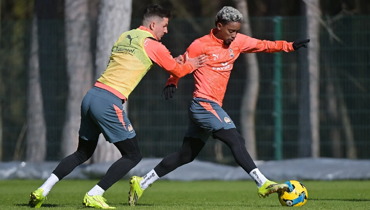 Тренировка Шахтера / ФК Шахтер