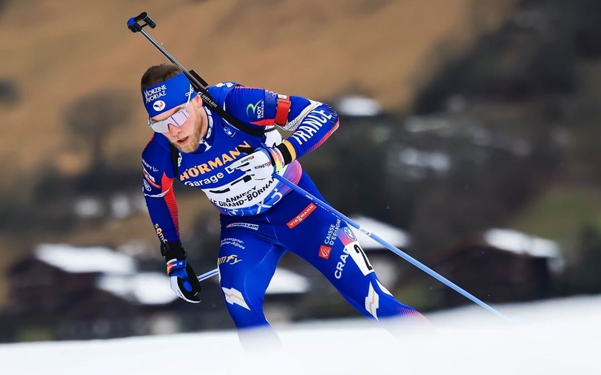 Антонен Гігонна / фото: instagram.com/equipe_france_militaire_de_ski