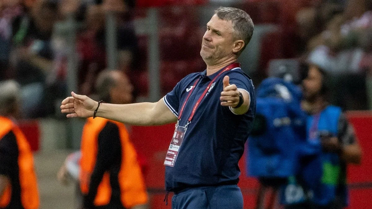 Сергій Ребров / Photo by WOJTEK RADWANSKI/AFP via Getty Images