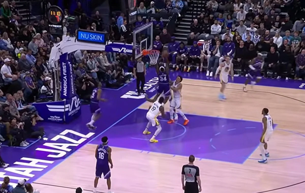 Юта била Голден Стейт /скриншот