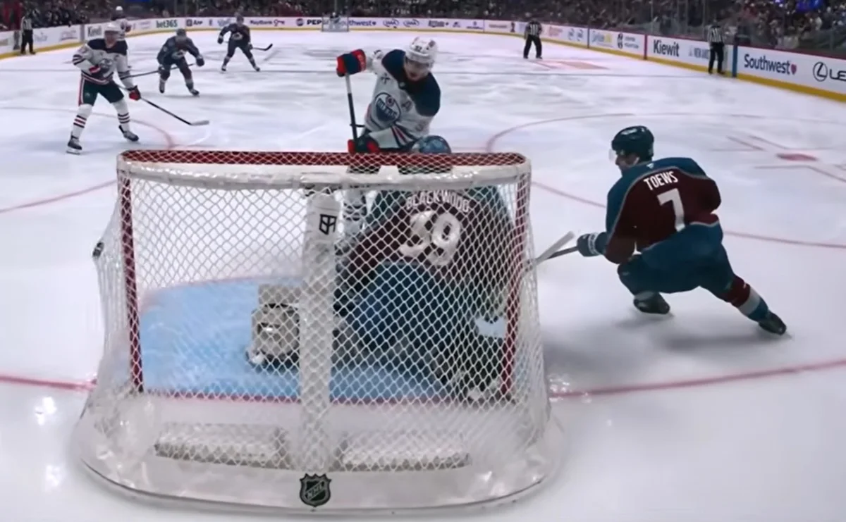 Колорадо не справился с Эдмонтоном / скриншот