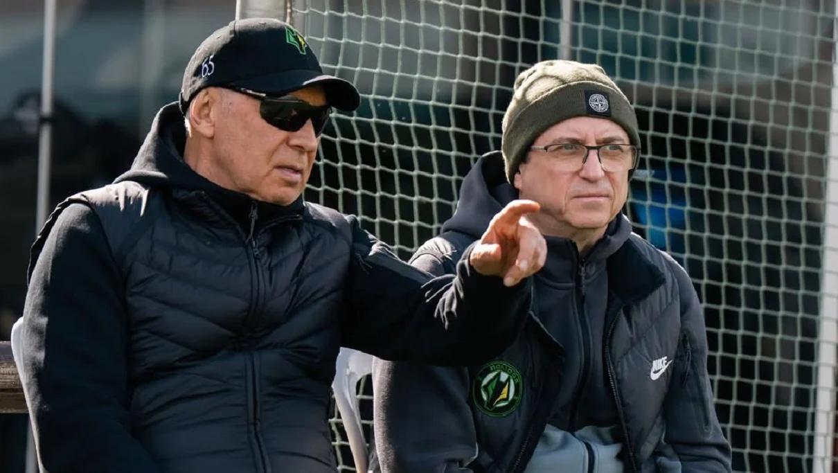 Буткевич і Денисов / Фото прес-служби Полісся