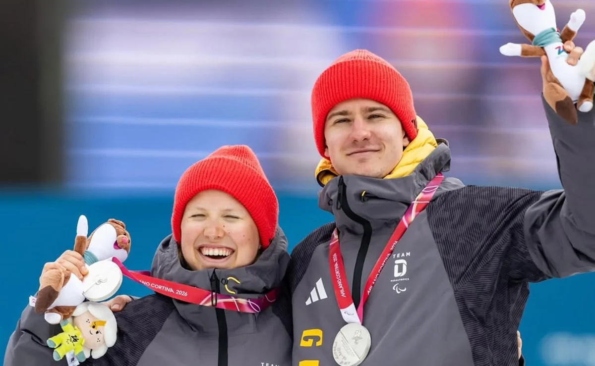 Лінн Казмаєр та Флоріан Бауманн / фото: Daniel Kopatsch / VOIGT / DBS