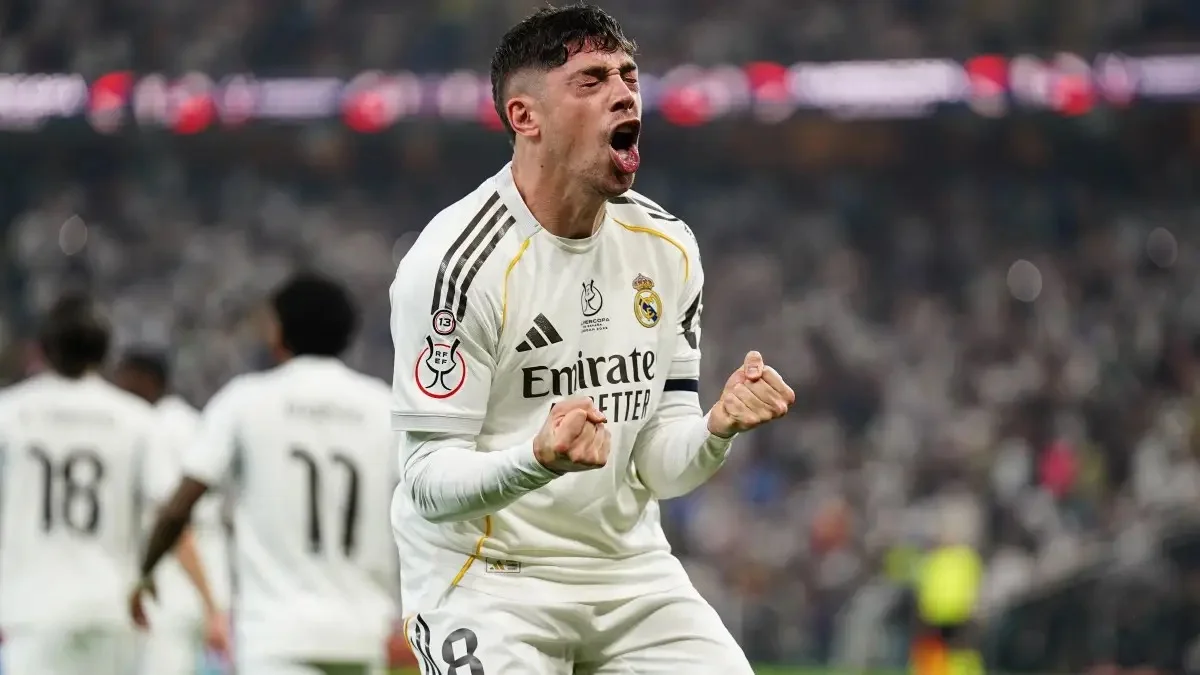 Федеріко Вальверде / Photo by Ismael Adnan Yaqoob/Anadolu via Getty Images