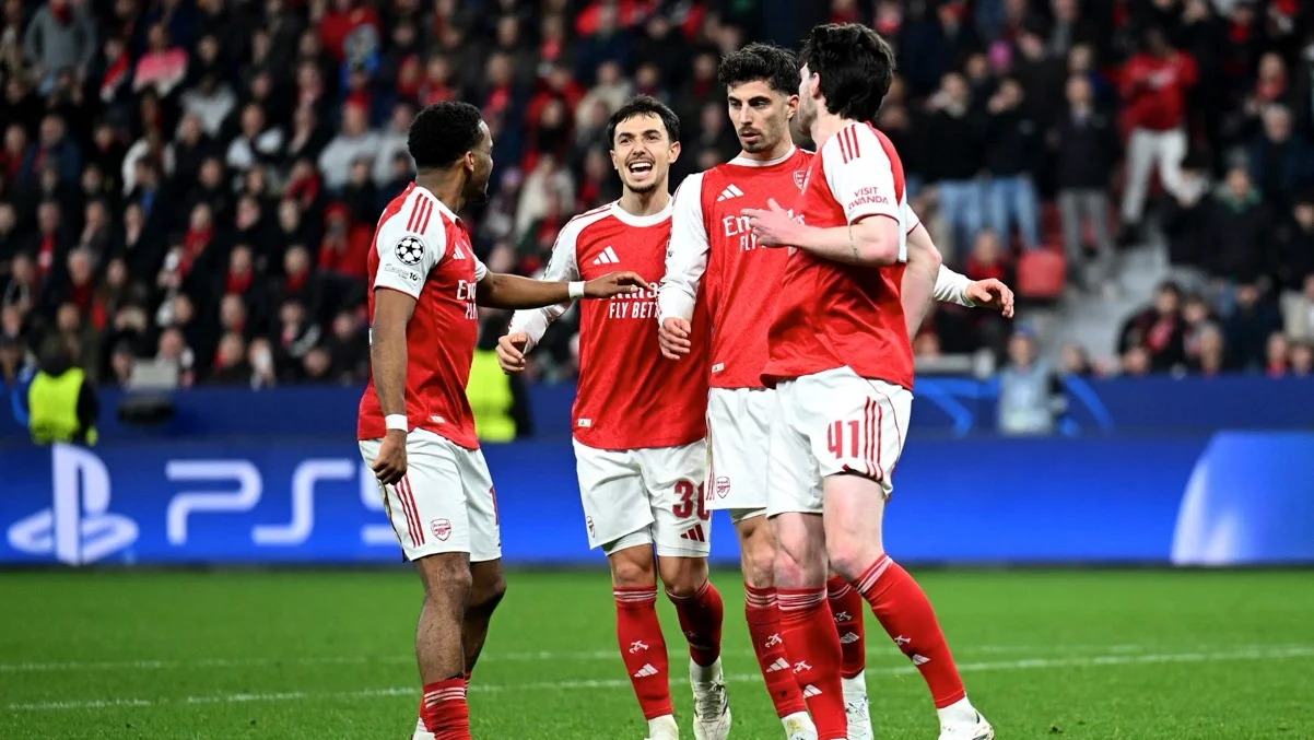 Фото к новости: Арсенал спасся против Байера, оставив интригу перед решающим матчем ЛЧ –сценарий Барселоны