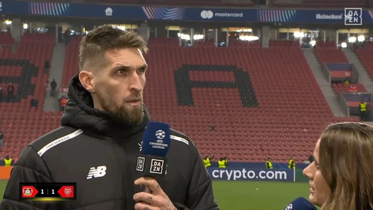 Фото к новости: "Этого контакта недостаточно": Андрих раскритиковал судейство в матче с Арсеналом –Автор гола недоволен пенальти