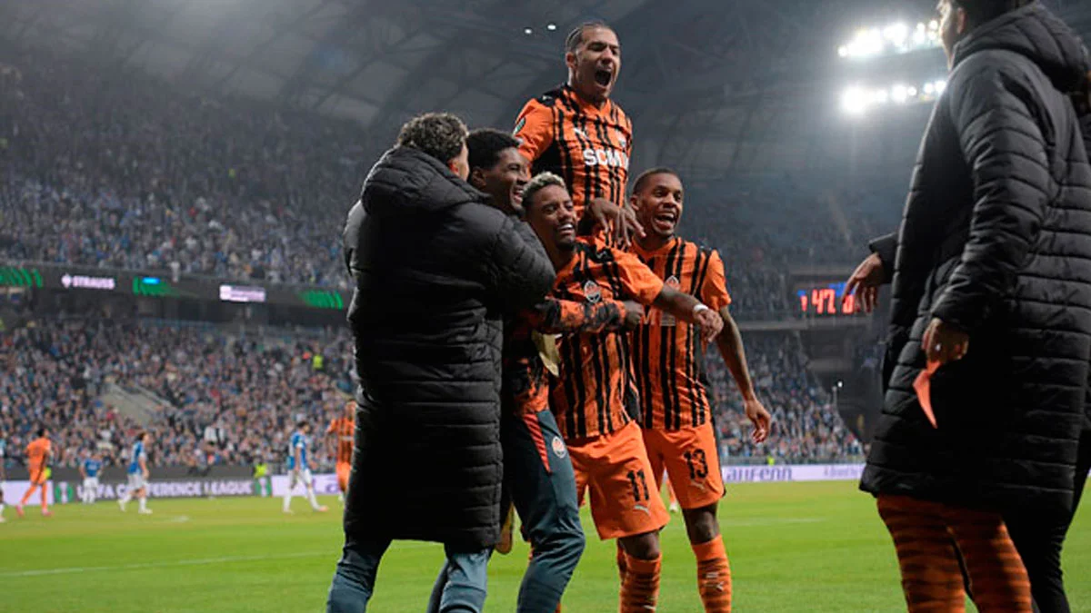 Бразильцы Шахтера торжествуют в Познани